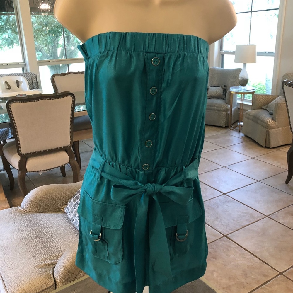 Strapless dress